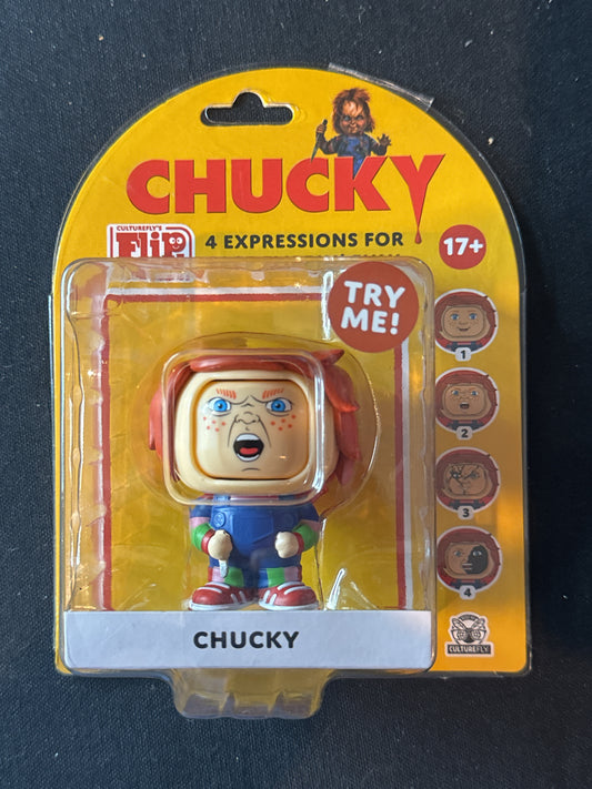 Chucky Culturefly's Flip 'ems 4 Different Expressions Action Figure New in Box