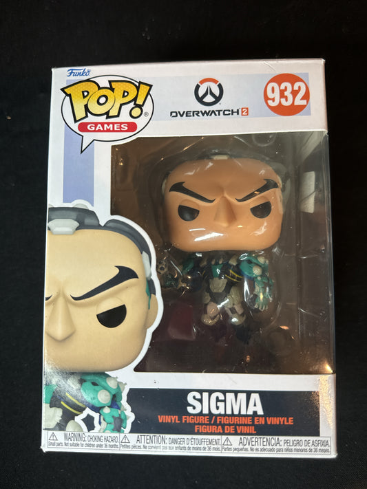 Funko Pop! Games Overwatch 2 #932 Sigma Vinyl Figure New in Box