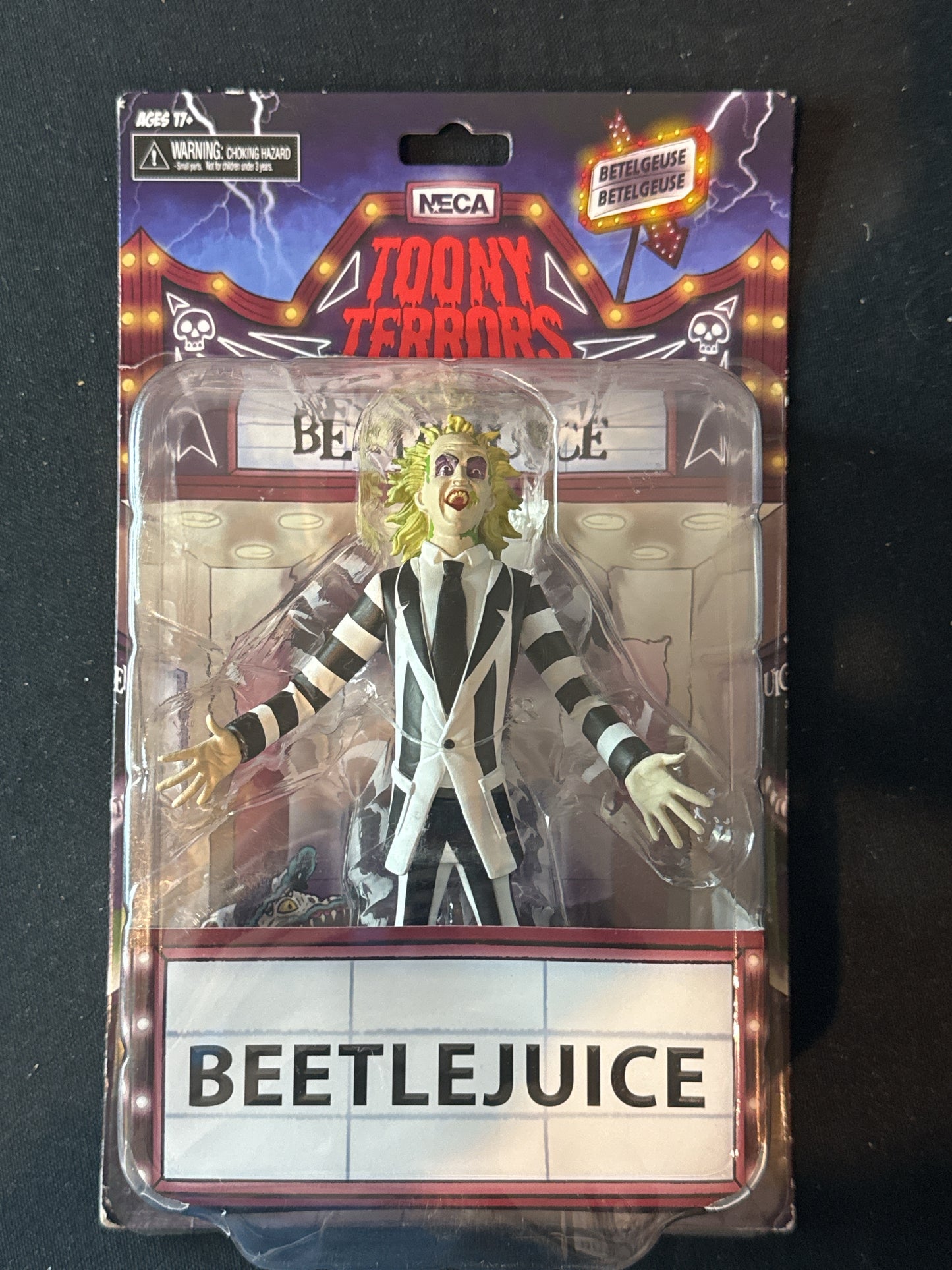 NECA Toony Terrors Beetlejuice 6" Action Figure New in Package