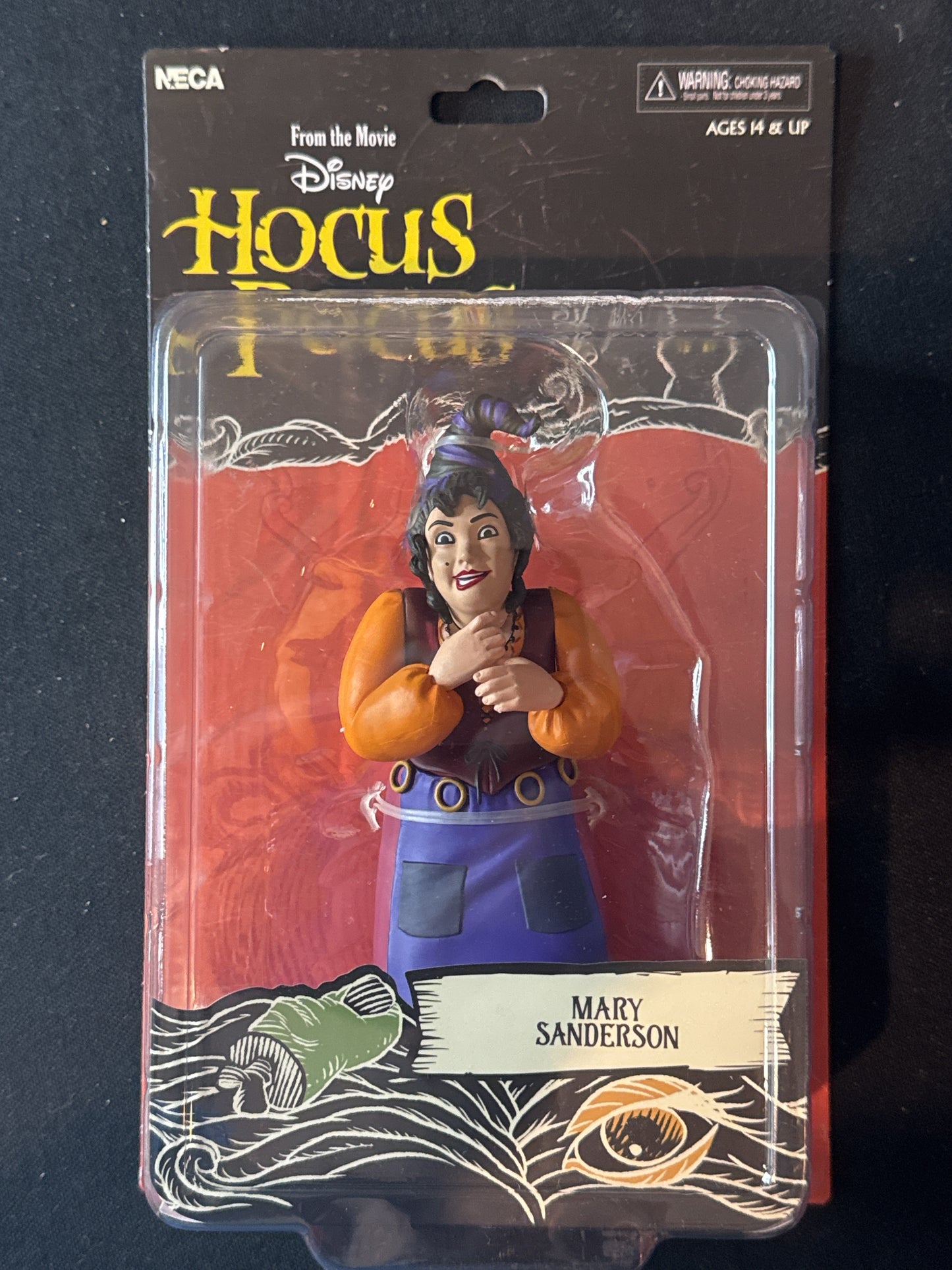 NECA Toony Terrors Mary Sanderson Disney Hocus Pocus 6" Action Figure New in Package