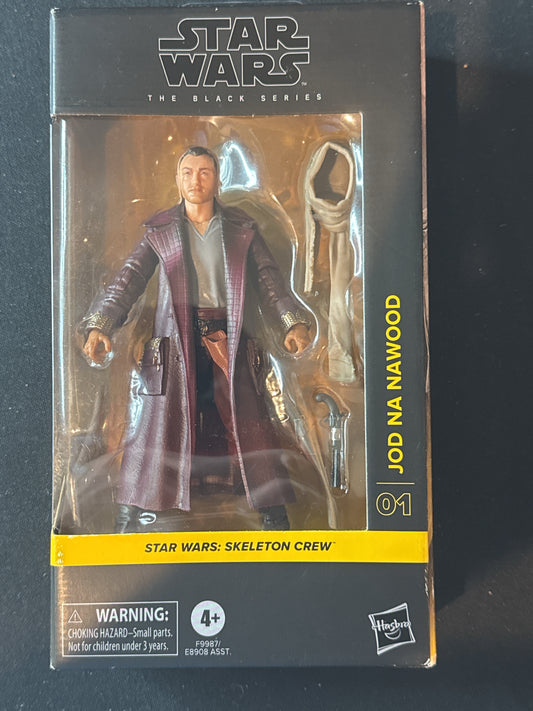 Star Wars The Black Series Skeleton Crew 6" Action Figure Jod Na Nawood #01 New in Box