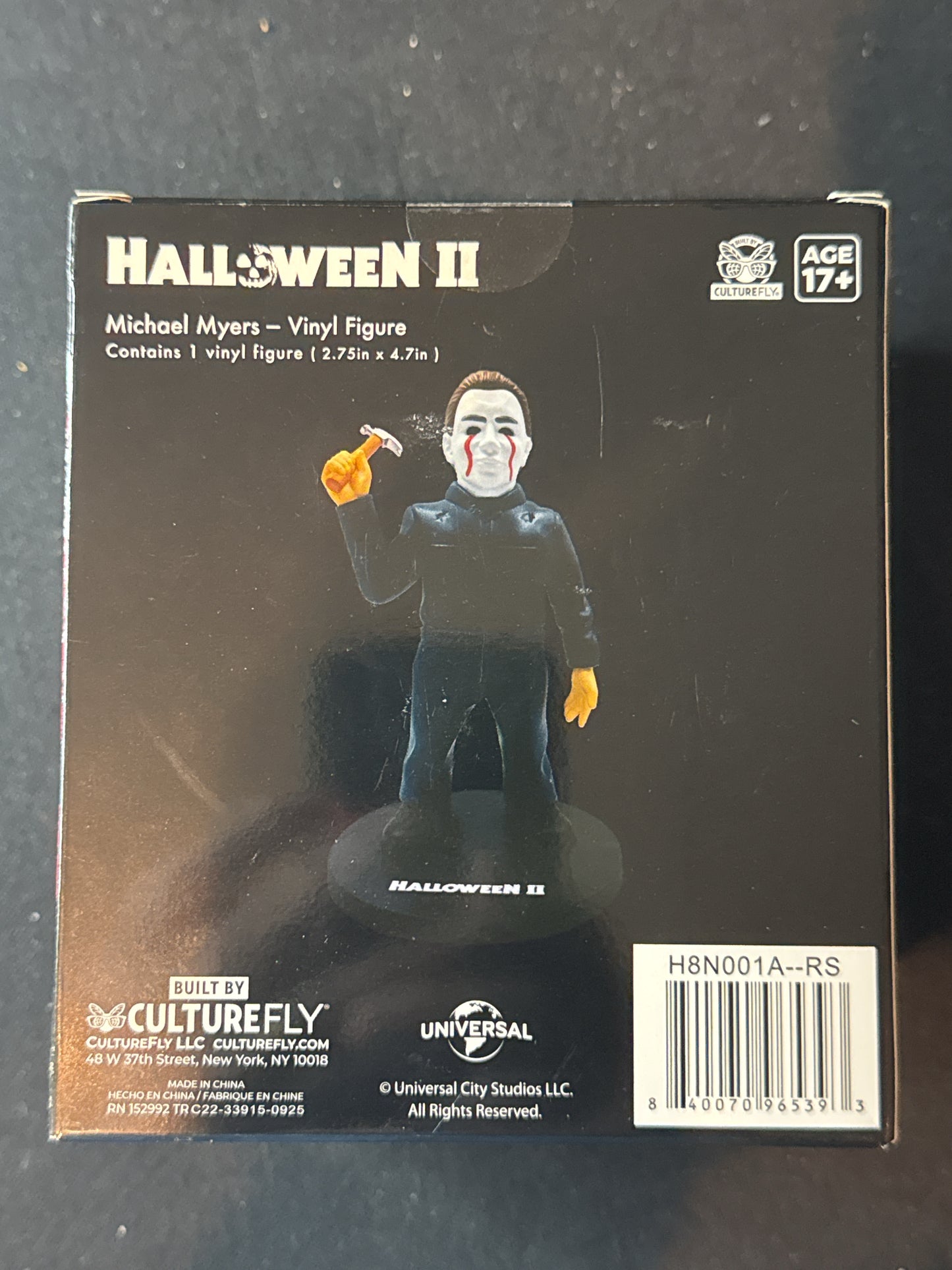 Halloween 2 Michael Myers Culturefly Vinyl Figure New in Box