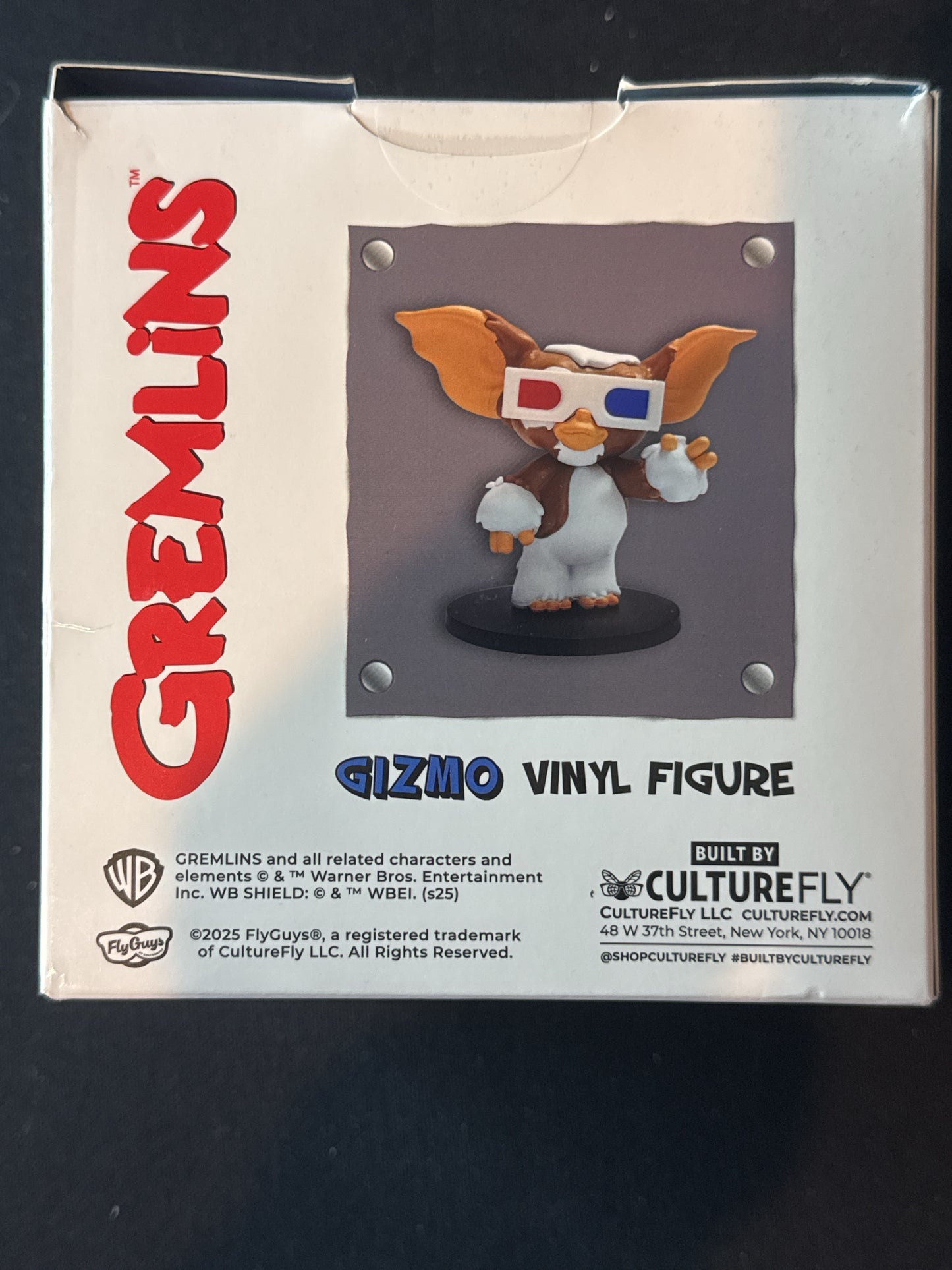 Culturefly Gremlins Gizmo 4" Vinyl Action Figure New in Box