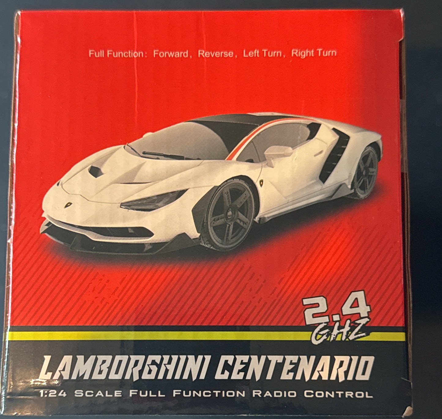 Lamborghini Centenario 1:24 Scale Full Function Radio Control 2.4GHZ New in Box