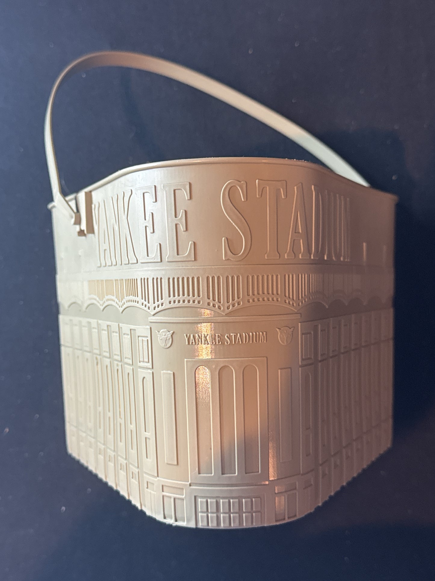 New York Yankees Yankee Stadium Empty Popcorn Bucket Pail Clean