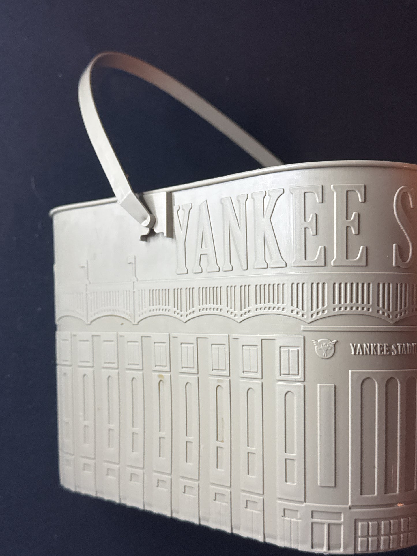 New York Yankees Yankee Stadium Empty Popcorn Bucket Pail Clean