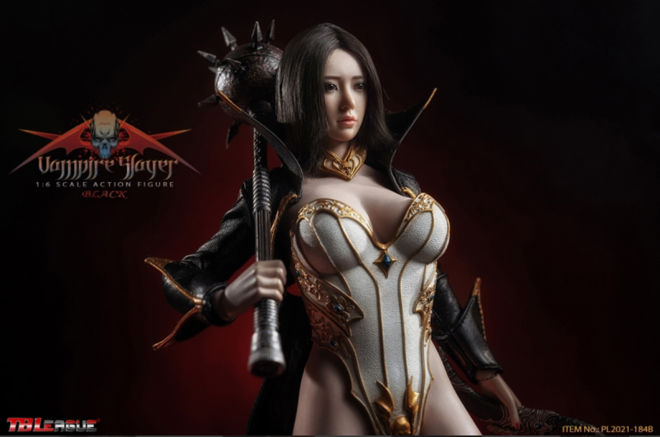 TBLeague Vampire Slayer Black 1:6 Scale Action Figure PL2021-184B New in Box