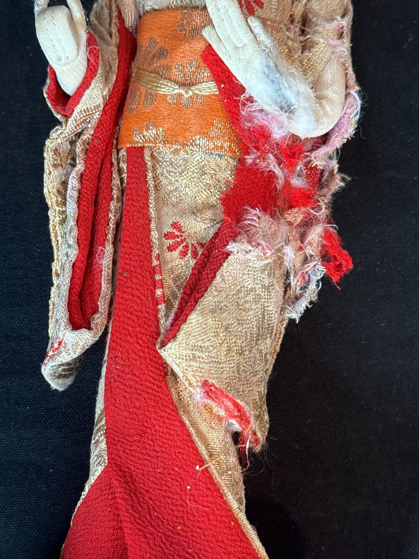 Gorgeous Vintage "Hanayome" Japanese Doll made by Nishi & Co. 11" Tall