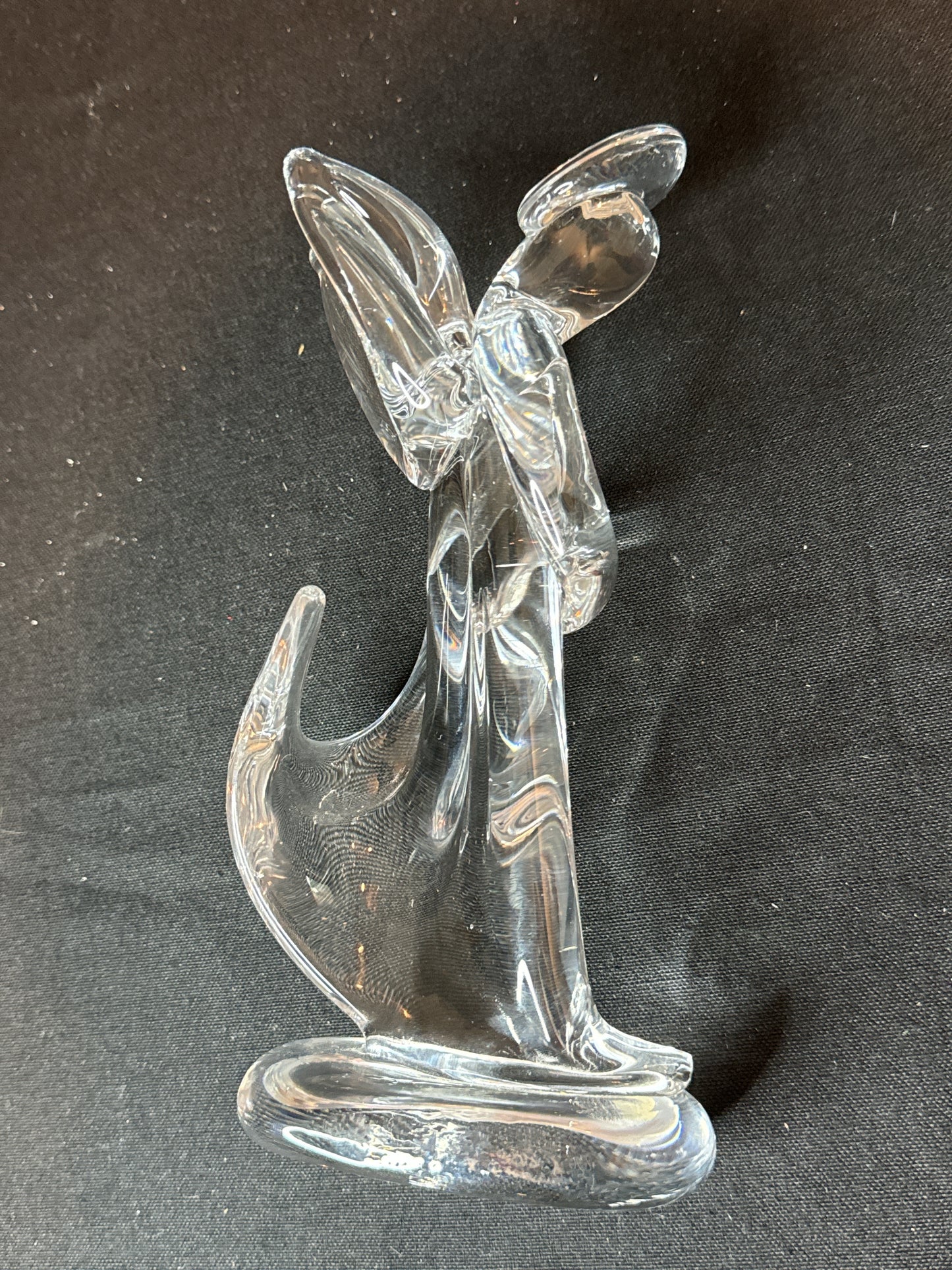 Pele's Glass Hawaii Angel Figurine 8.5" Tall