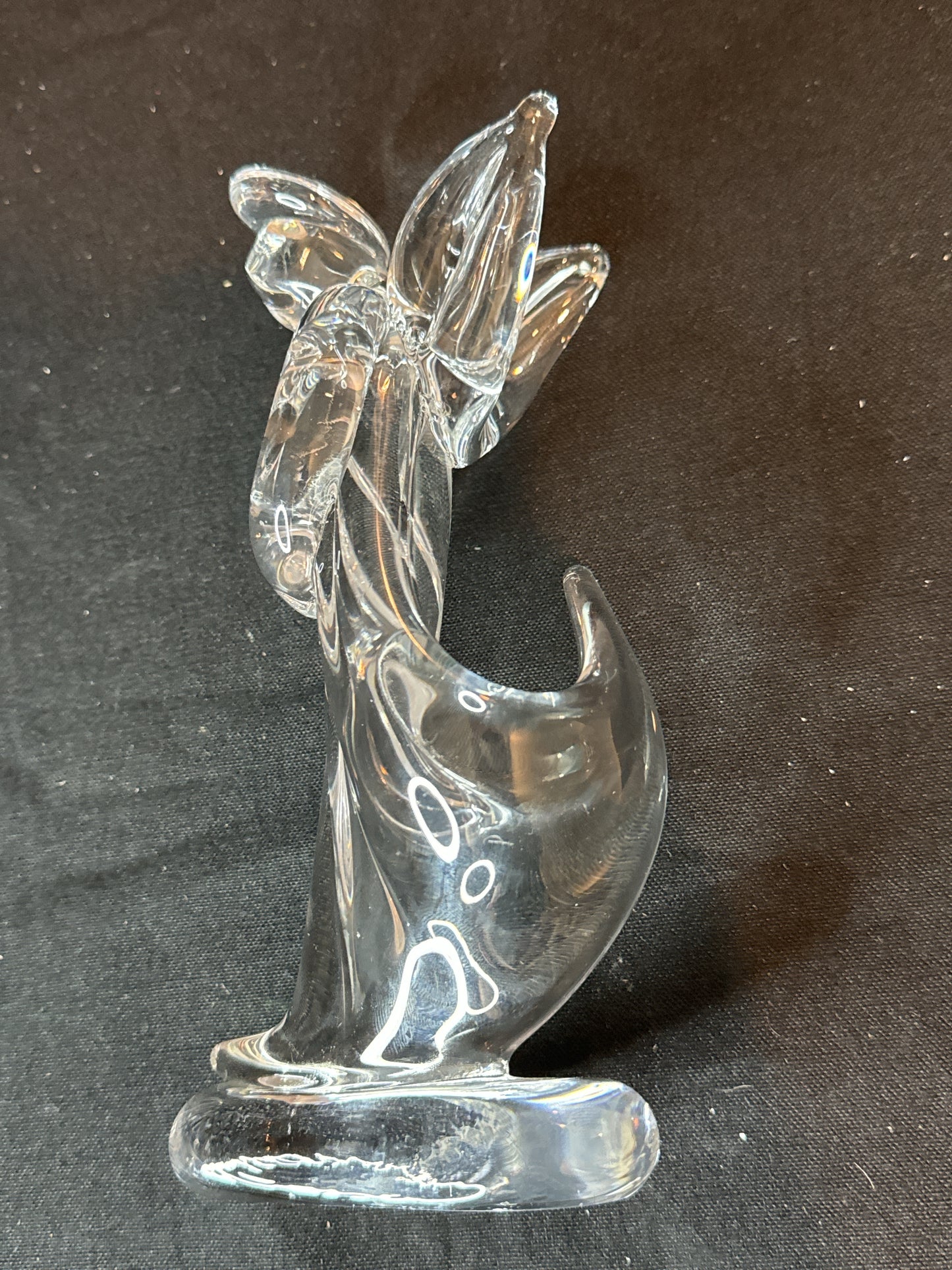 Pele's Glass Hawaii Angel Figurine 8.5" Tall