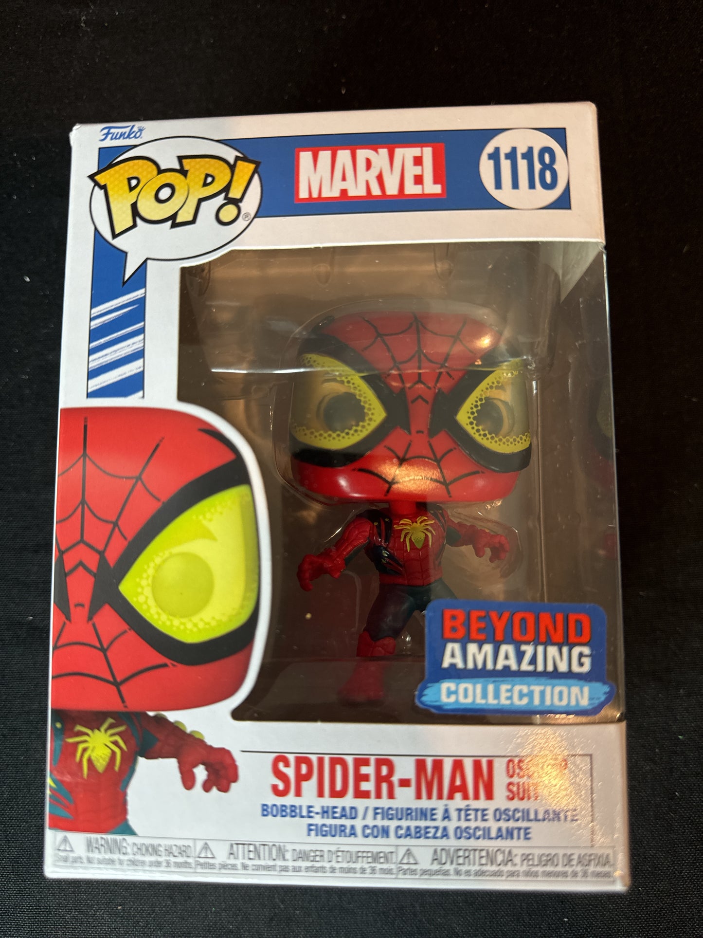 Funko Pop! Spider-Man #1118 Oscar Suit - Beyond Amazing - Target Exclusive NIB