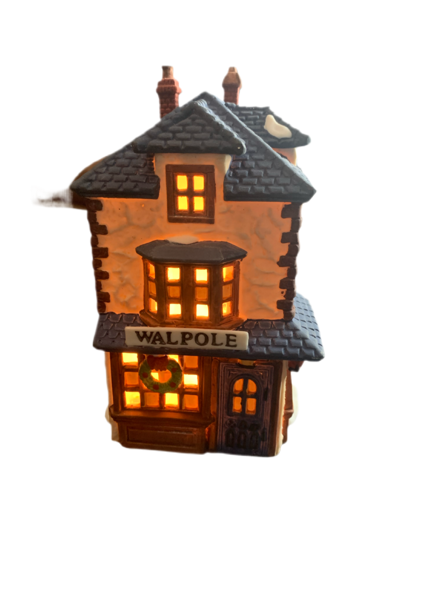 Vintage Dept 56 Dickens Village Series Walpole Tailors #59269 Light up Christmas