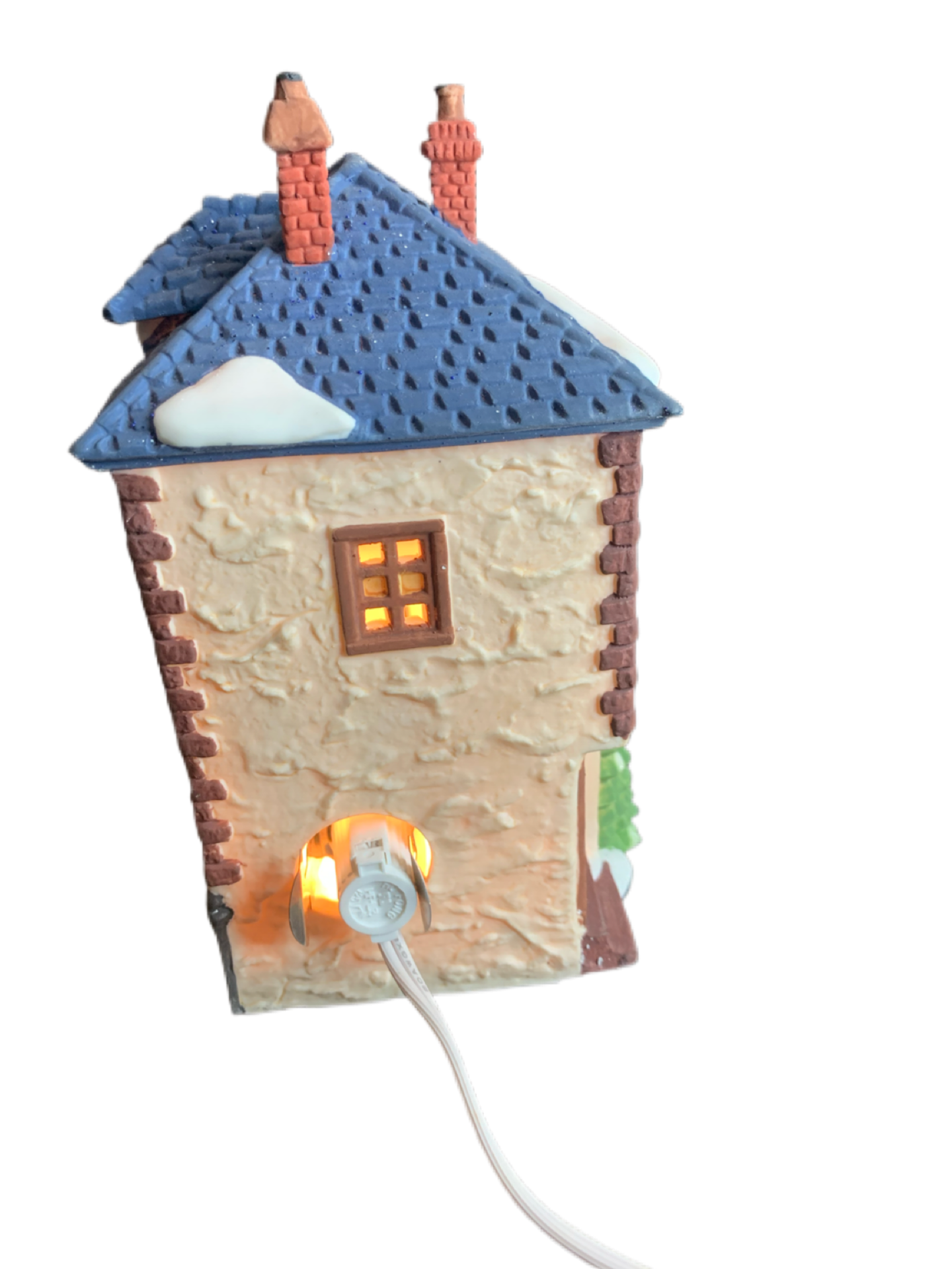 Vintage Dept 56 Dickens Village Series Walpole Tailors #59269 Light up Christmas