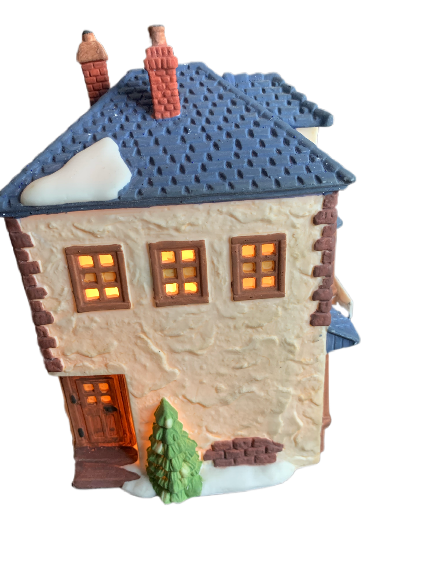 Vintage Dept 56 Dickens Village Series Walpole Tailors #59269 Light up Christmas