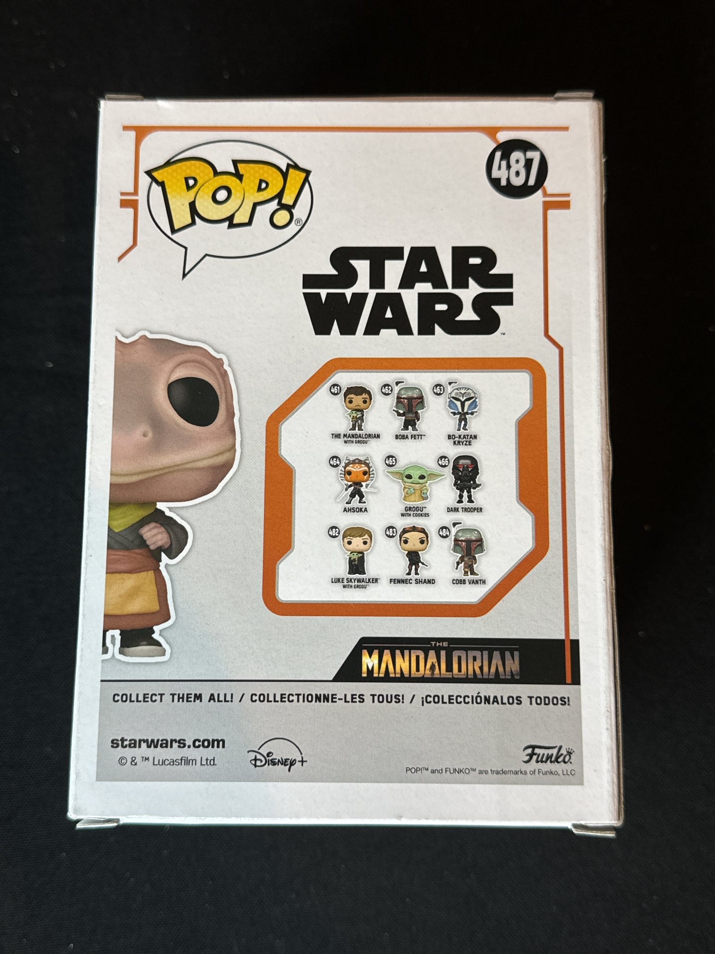 Funko Pop! #487 Frog Lady Star Wars Walgreen Exclusive Bobble Head NIB