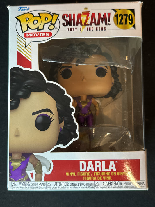 Funko Pop! Shazam #1279 Darla Vinyl Figure Fury of the Gods NIB