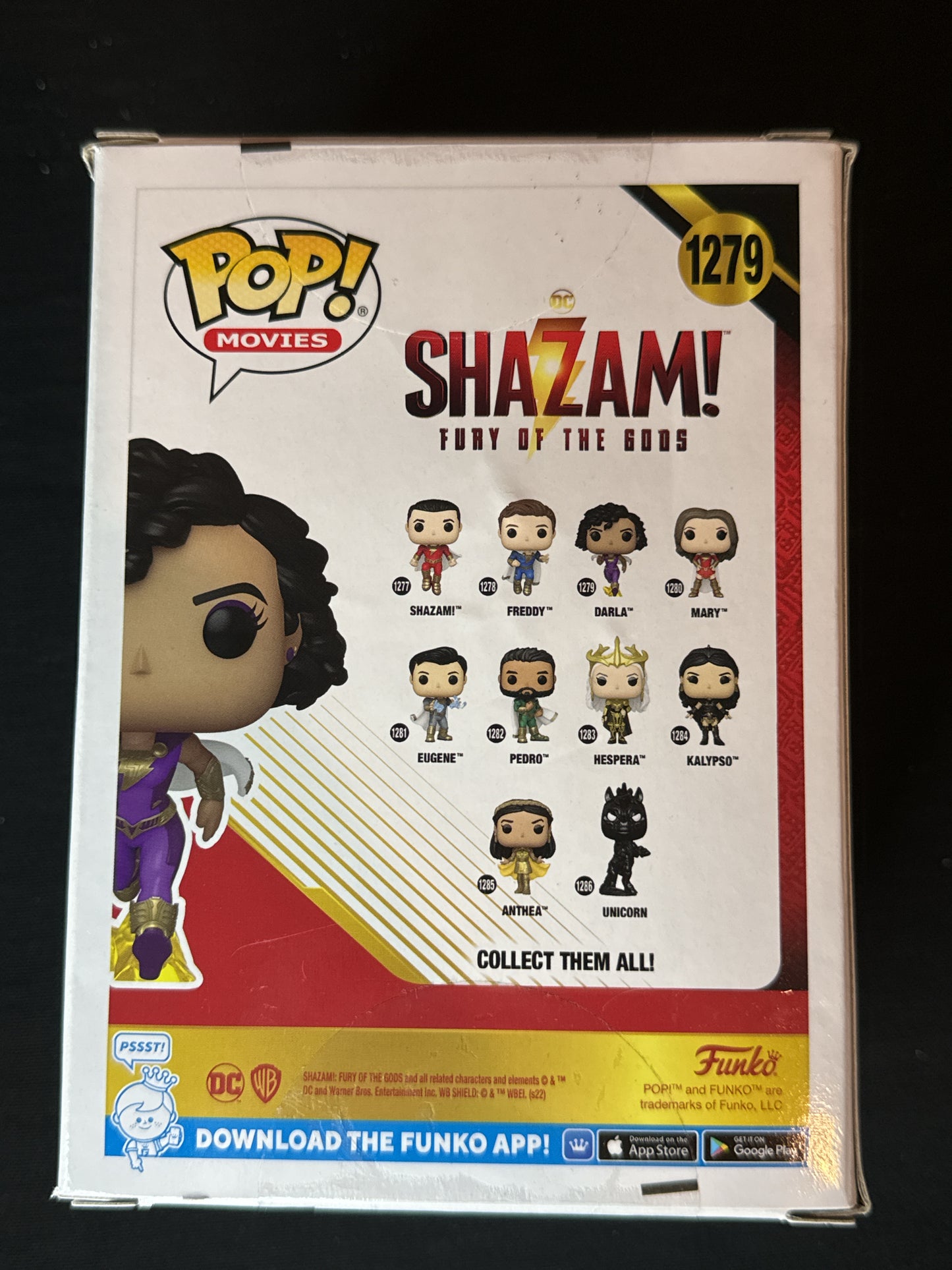 Funko Pop! Shazam #1279 Darla Vinyl Figure Fury of the Gods NIB