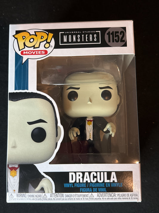 Funko Pop! Universal Studios Monsters #1152 Dracula Vinyl Figure NIB