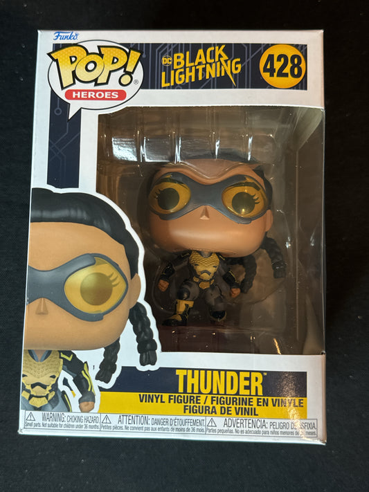 Funko Pop! DC Black Lightning #428 Thunder Vinyl Figure NIB