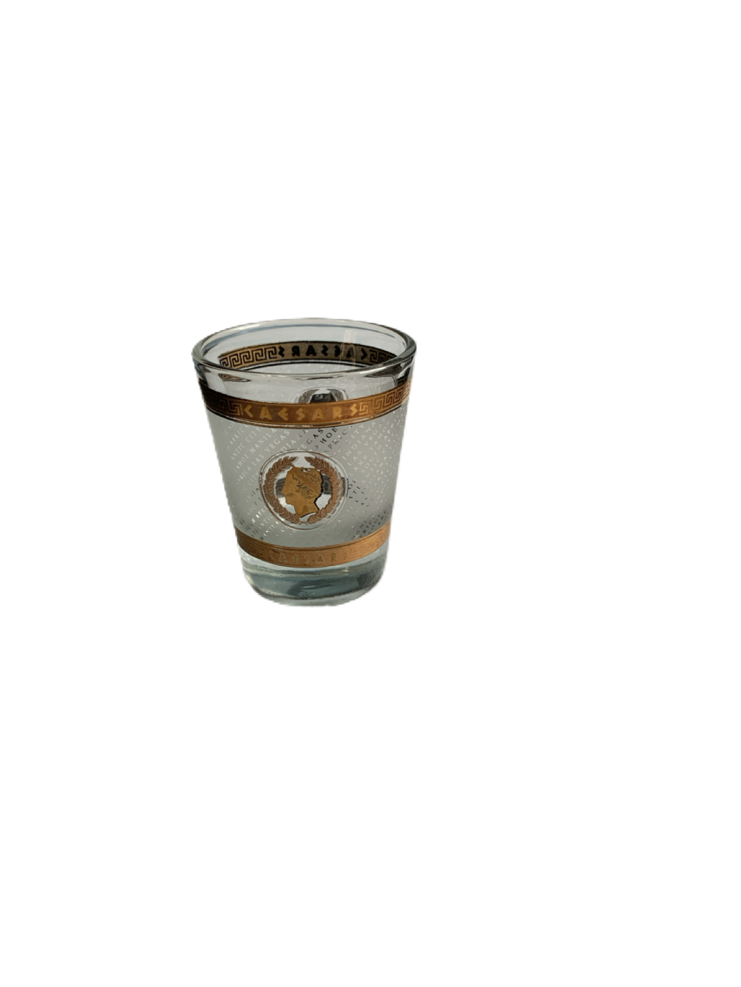 Vintage Caesars Palace Shot Glass 2.25"