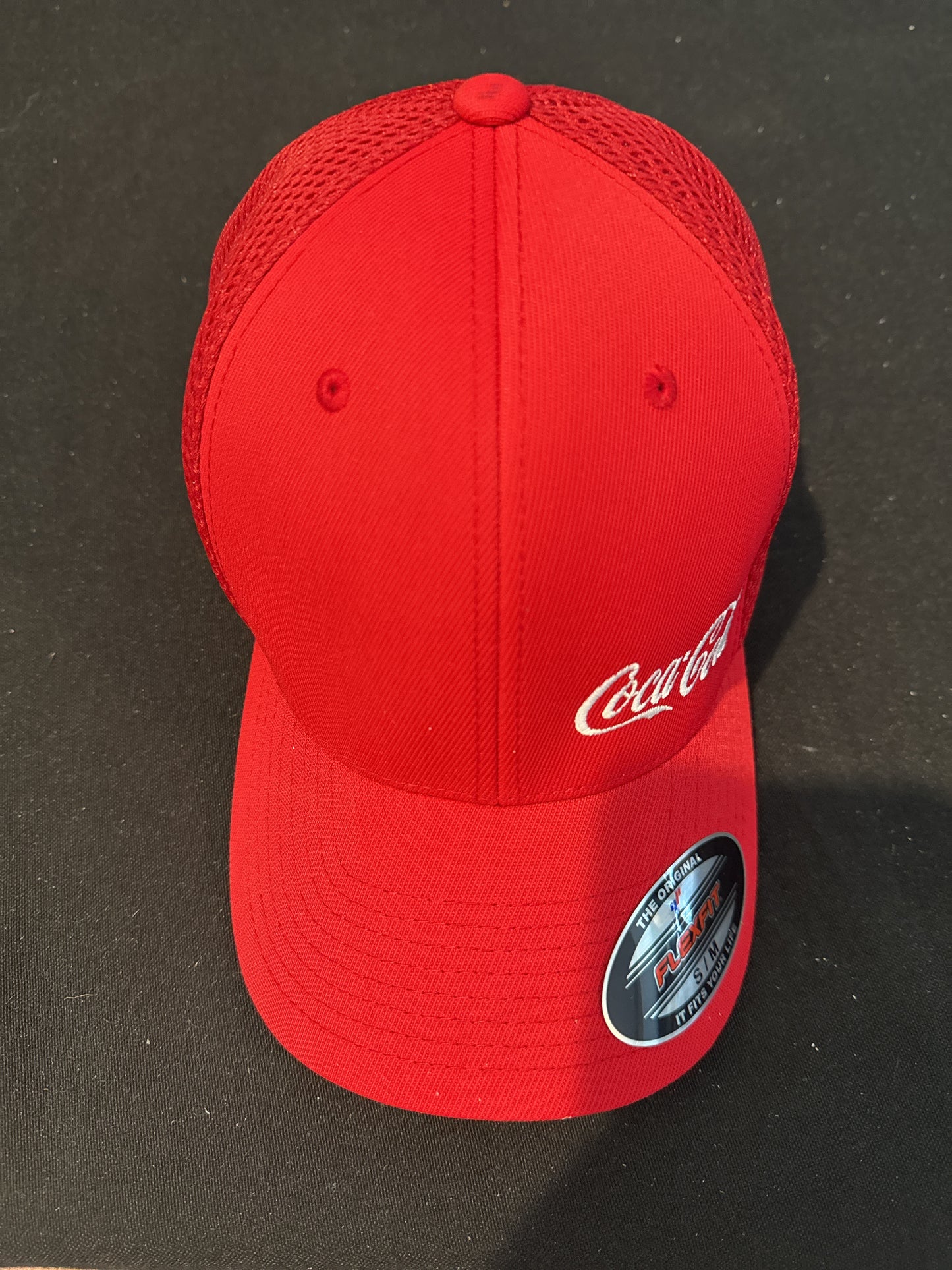 Flexfit Coca-Cola Fitted Ball Cap Small-Medium Fits Most Heads