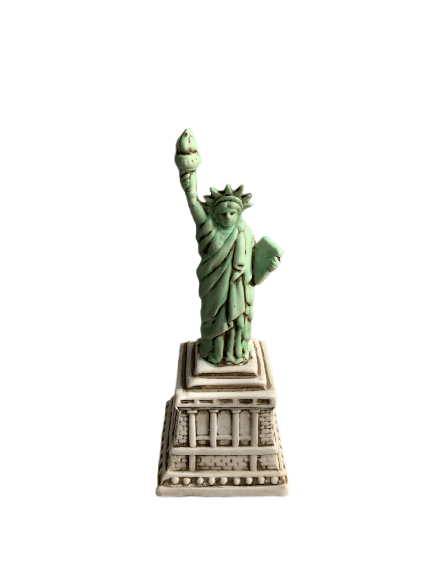 New York Statue of Liberty Bell 6" High Ceramic