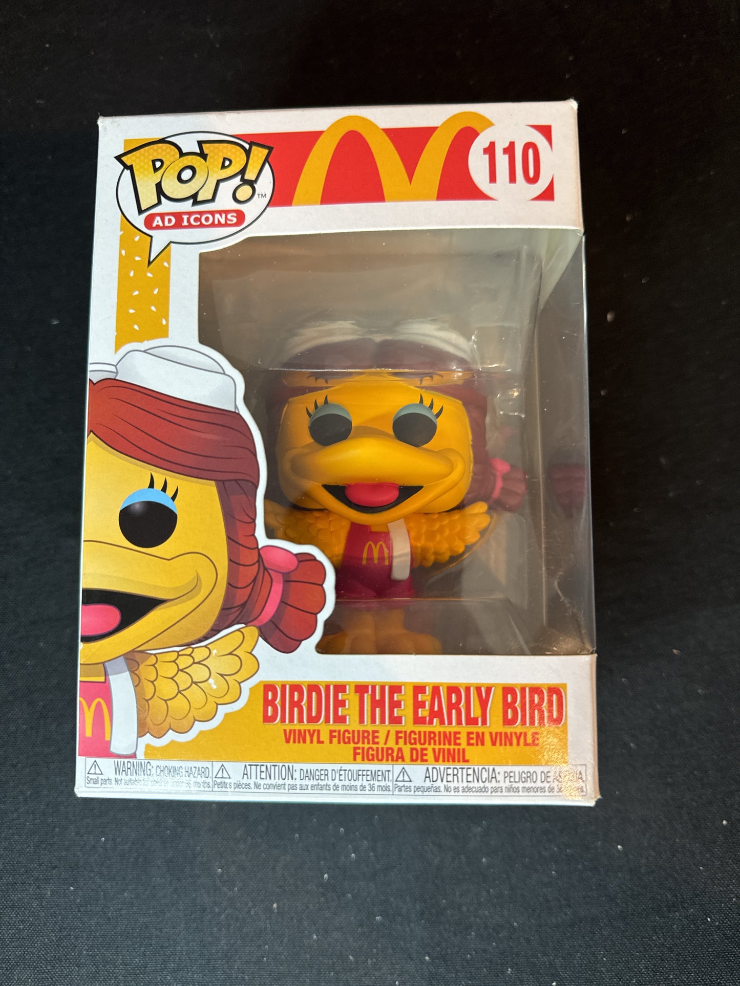 Funko Pop! Ad Icons McDonalds Birdie the Early Bird Vinyl Figure #110 New in Box