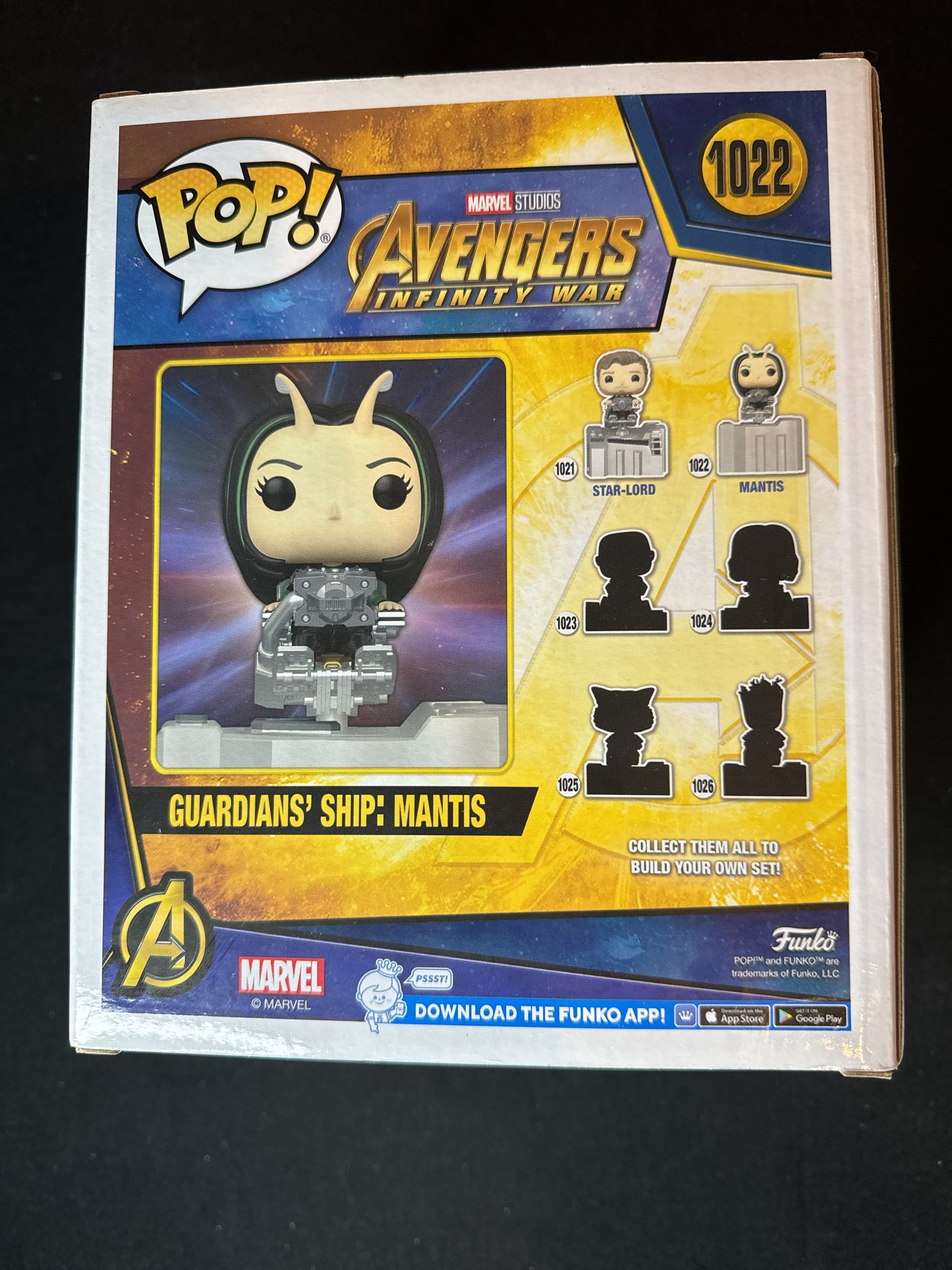 Funko Pop! Guardians' Ship: Mantis #1022 Marvel Studios Avengers Infinity Wars NIB