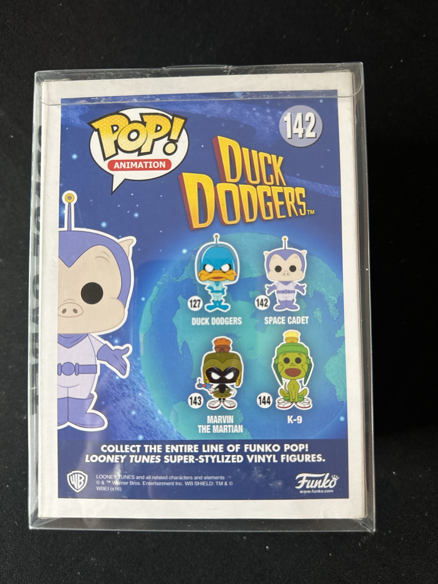 Funko Pop! Duck Dodgers #142 Space Cadet Vinyl Figure NIB