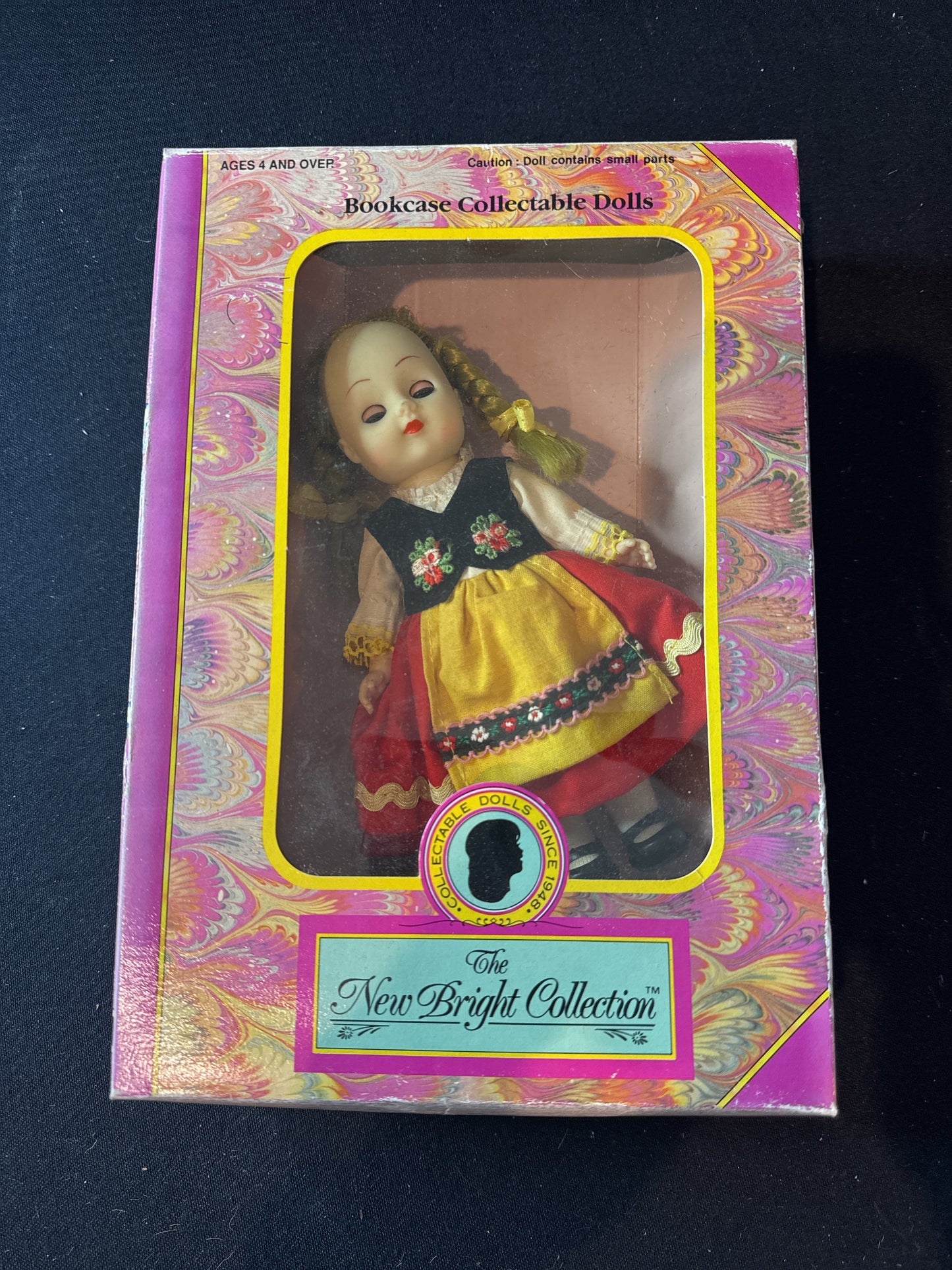 Bookcase Collectable Doll The New Bright Collection No. 900 Switzerland 1992
