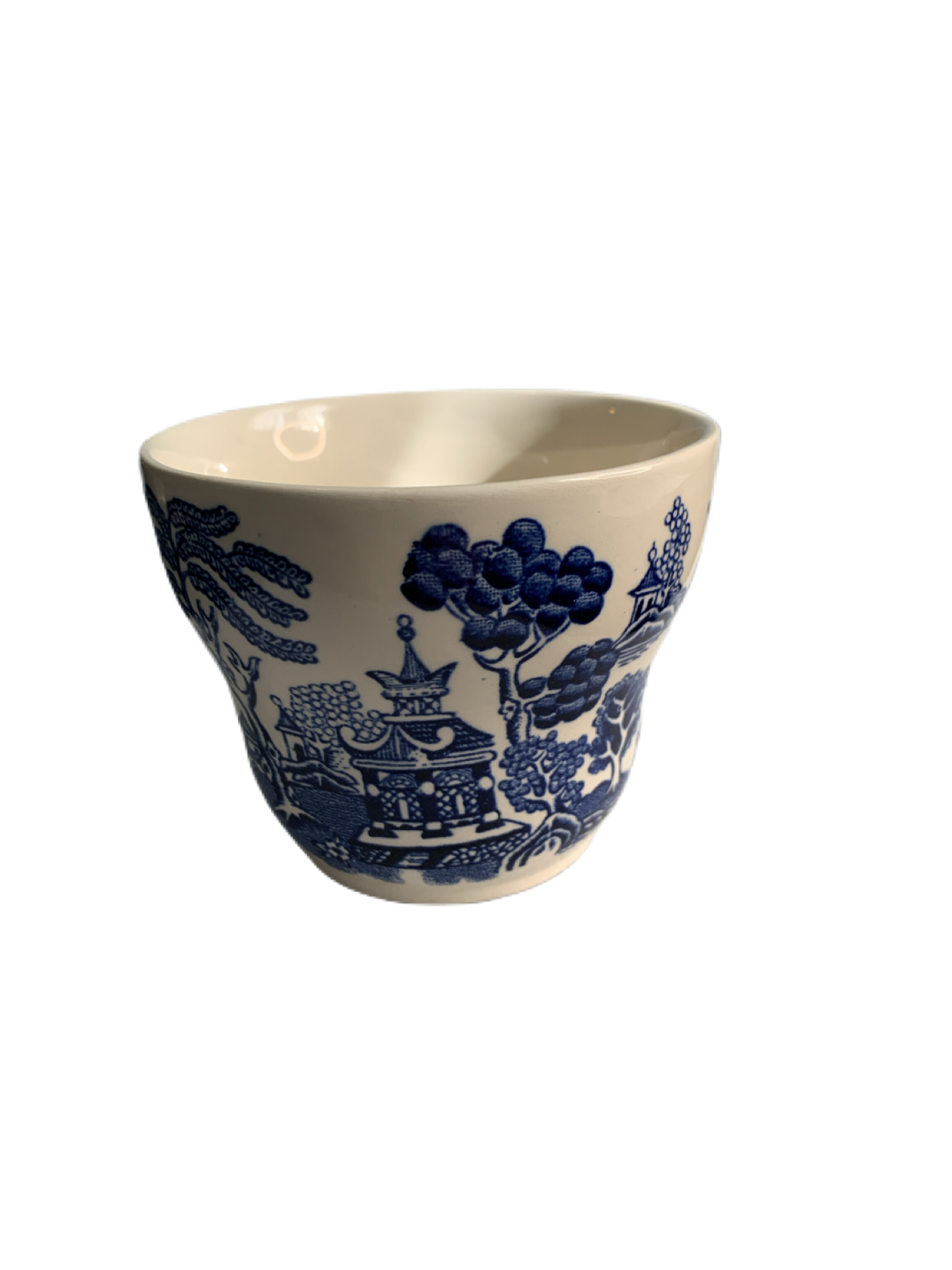 EIT Ltd Willow Pattern Ironstone Tea Cup 2.5"