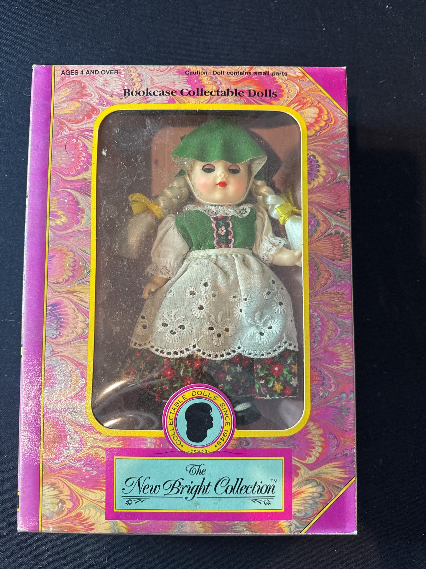 Bookcase Collectable Doll The New Bright Collection No. 900 Austria 1992