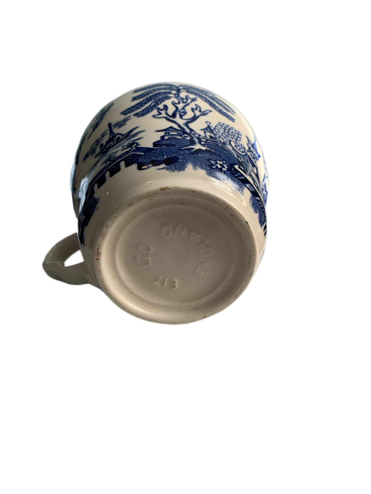 EIT Ltd Willow Pattern Ironstone Tea Cup 2.5"