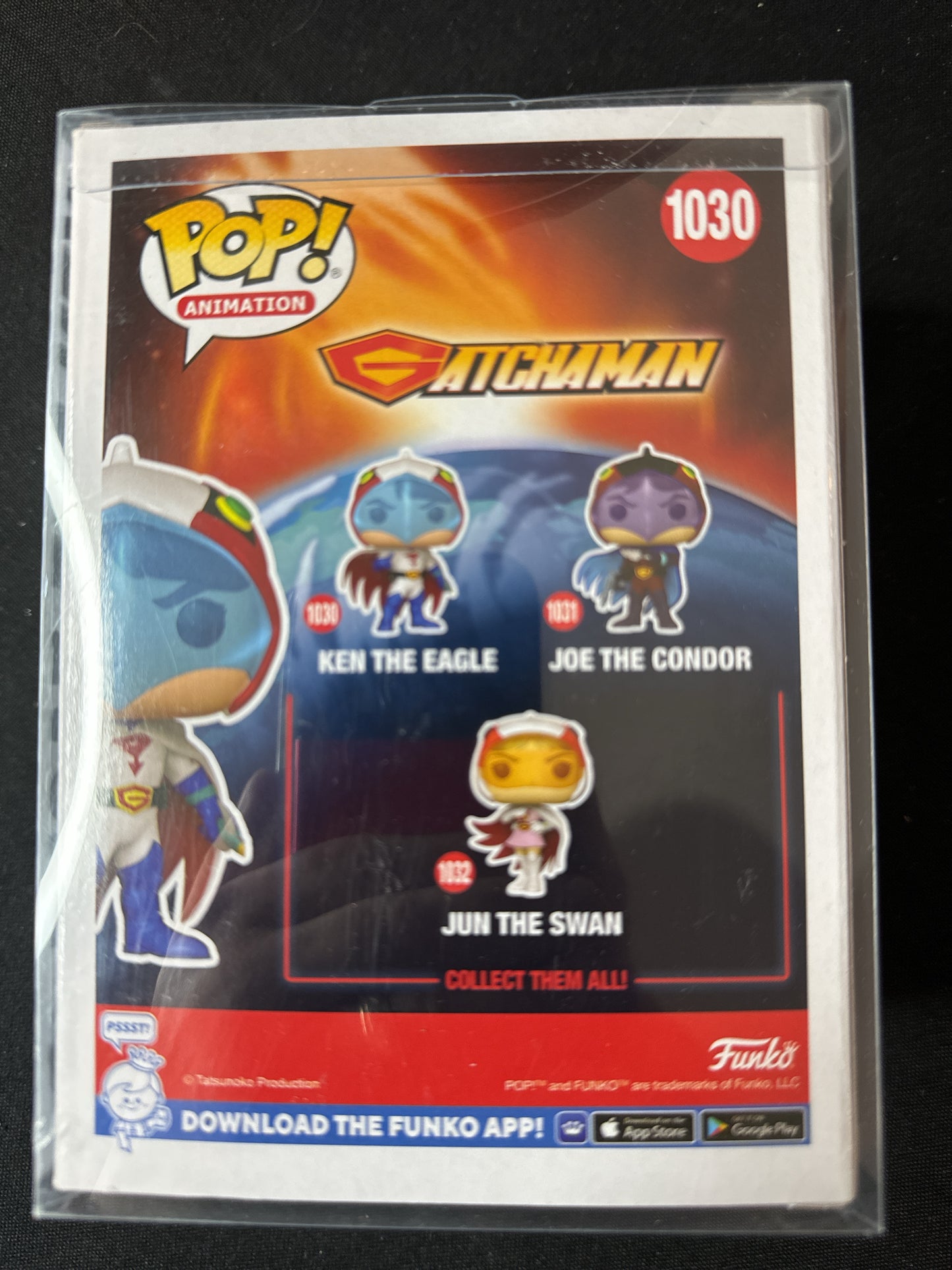 Funko Pop! Gatchaman #1030 Ken The Eagle Vinyl Figure NIB
