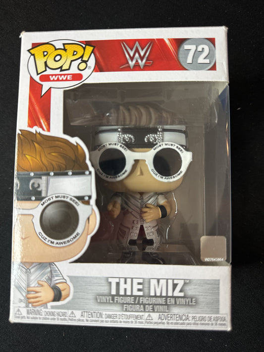 Funko Pop! WWE #72 The Miz Vinyl Figure NIB