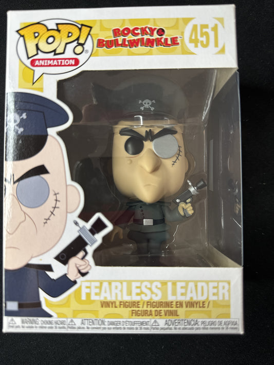 Funko Pop! Rocky & Bullwinkle #451 Fearless Leader Vinyl Figure NIB