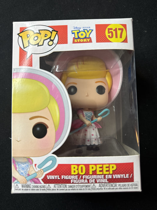 Funko Pop! Toy Story Pixar #517 Bo Peep Vinyl Figure NIB