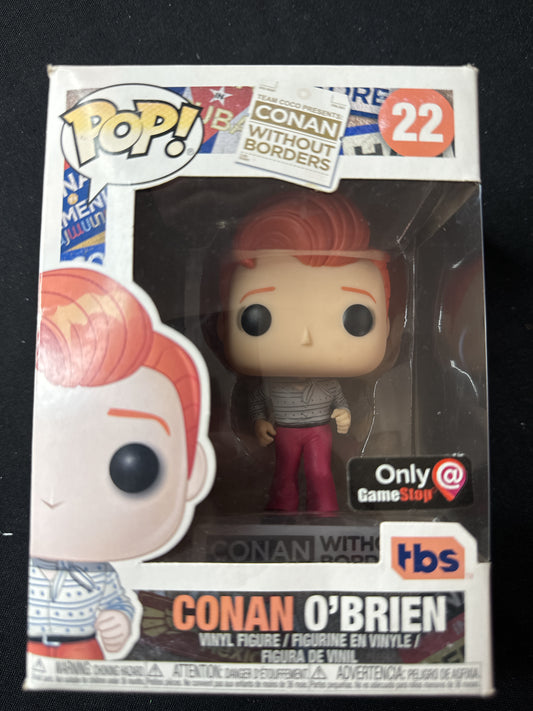 Funko Pop! Conan Without Borders #22 Conan O'Brien Vinyl Figure GameStop Excl. NIB