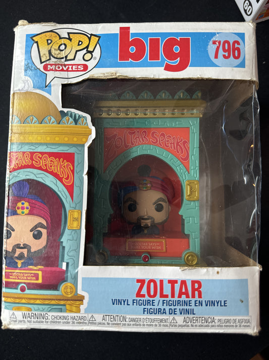 Funko Pop! Movies Big #796 Zoltar Vinyl Figure NIB