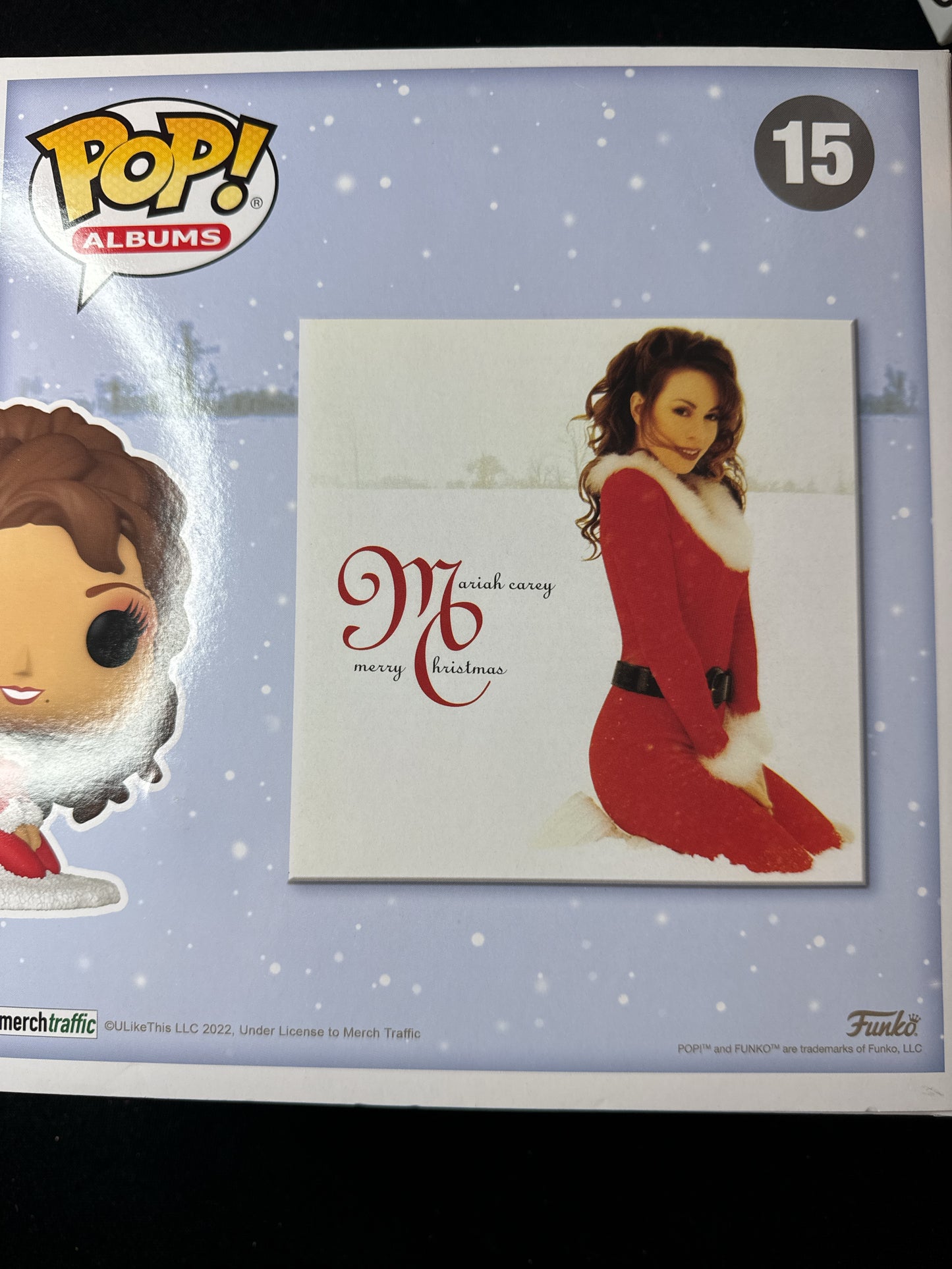 Funko Pop! Albums #15 Mariah Carey Vinyl Figure with Protection Case Merry Xmas NIB