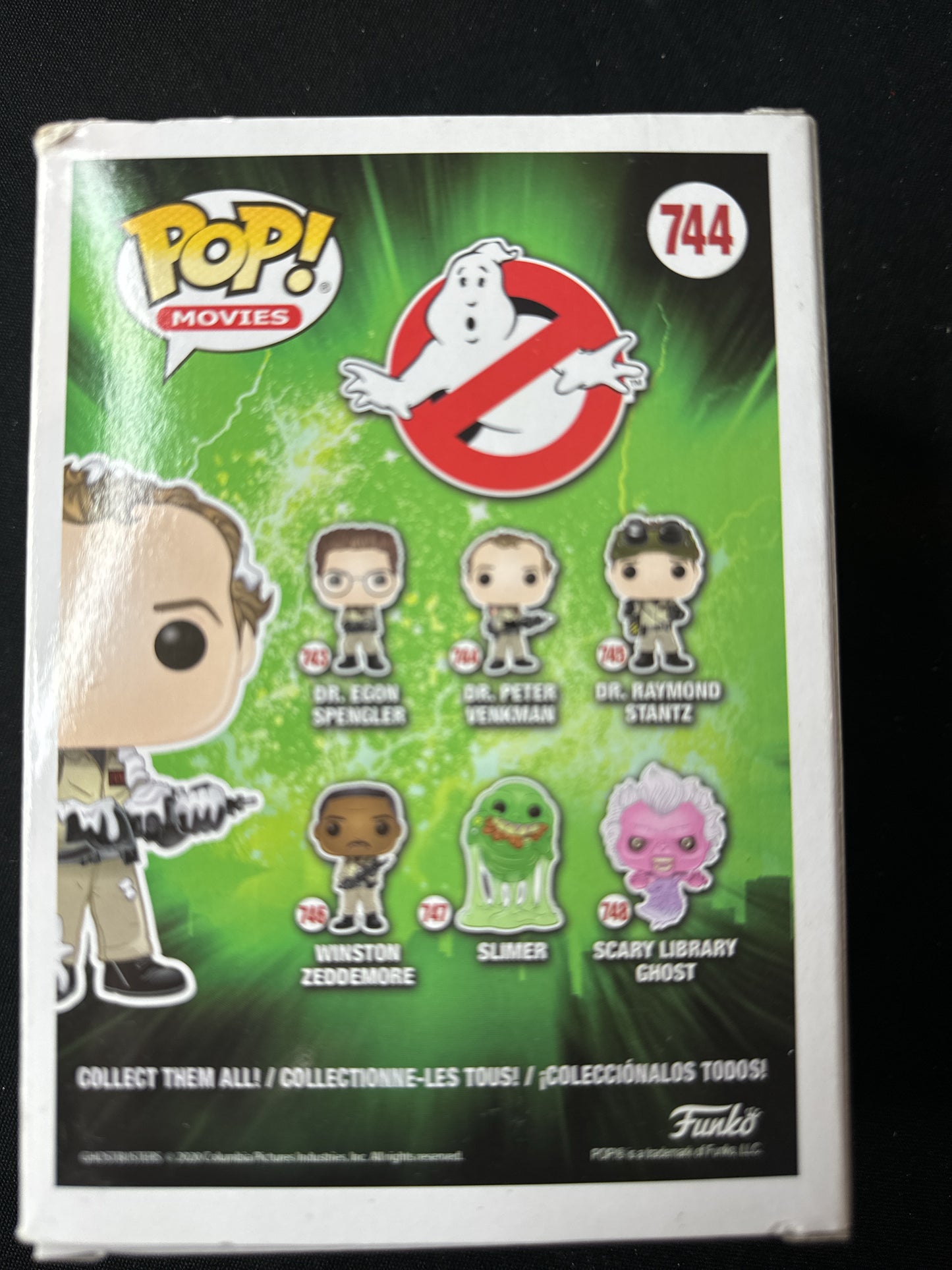 Funko Pop! Movies Ghostbusters #744 Dr. Peter Venkman Vinyl Figure NIB