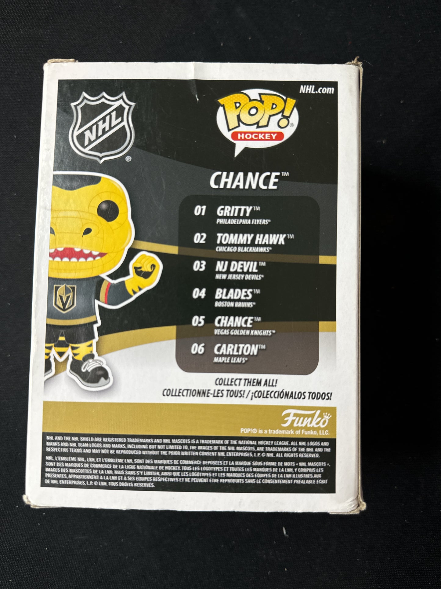 Funko Pop! Hockey #05 Chance Vinyl Figure NHL NIB