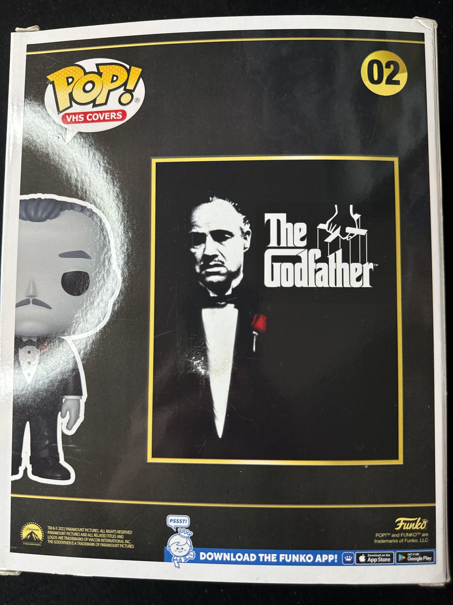 Funko Pop! VHS Covers The Godfather Vito Corleone Vinyl Figure NIB