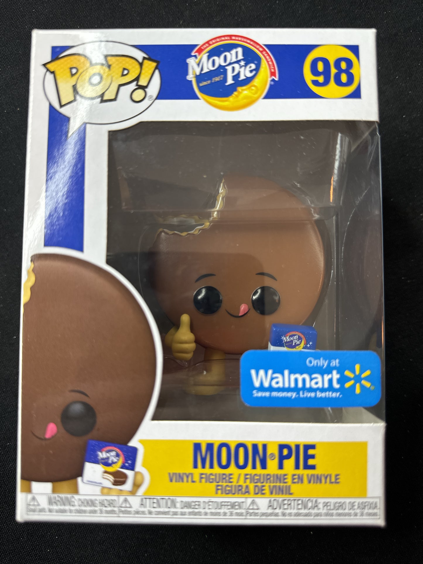 Funko Pop! Moon Pie #98 Moon Pie Vinyl Figure NIB