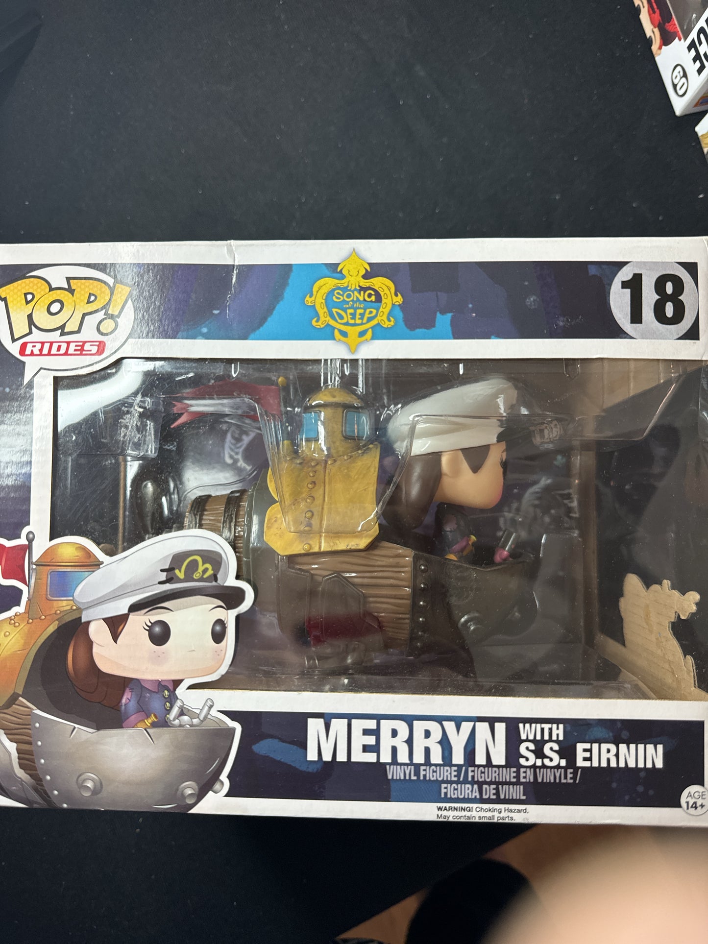 Funko Pop! Song of the Deep #18 Merryn with S.S. Eirnnin Vinyl Figure NIB