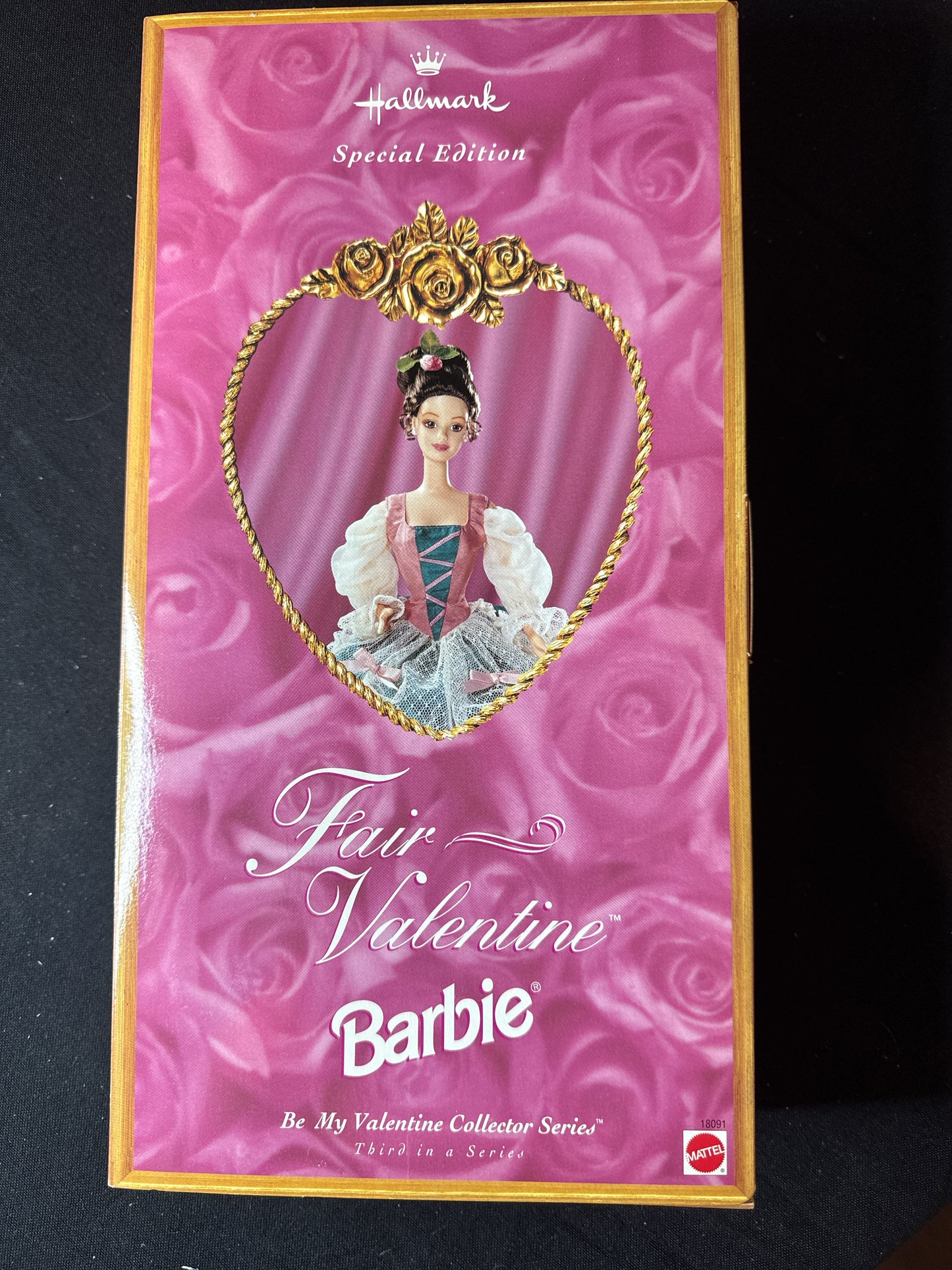 Barbie Fair Valentine 1997 Doll Be My Valentine Collector Series Hallmark New in Box