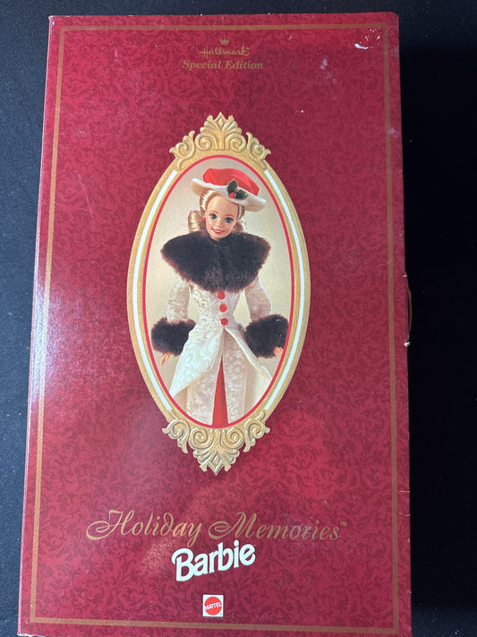 Barbie Hallmark Special Edition Holiday Memories Barbie Doll Mattel 1995 New in Box