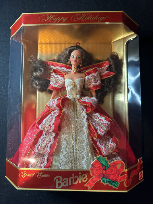 Barbie Happy Holidays Special Edition 1997 Mattel Red Dress New in Box