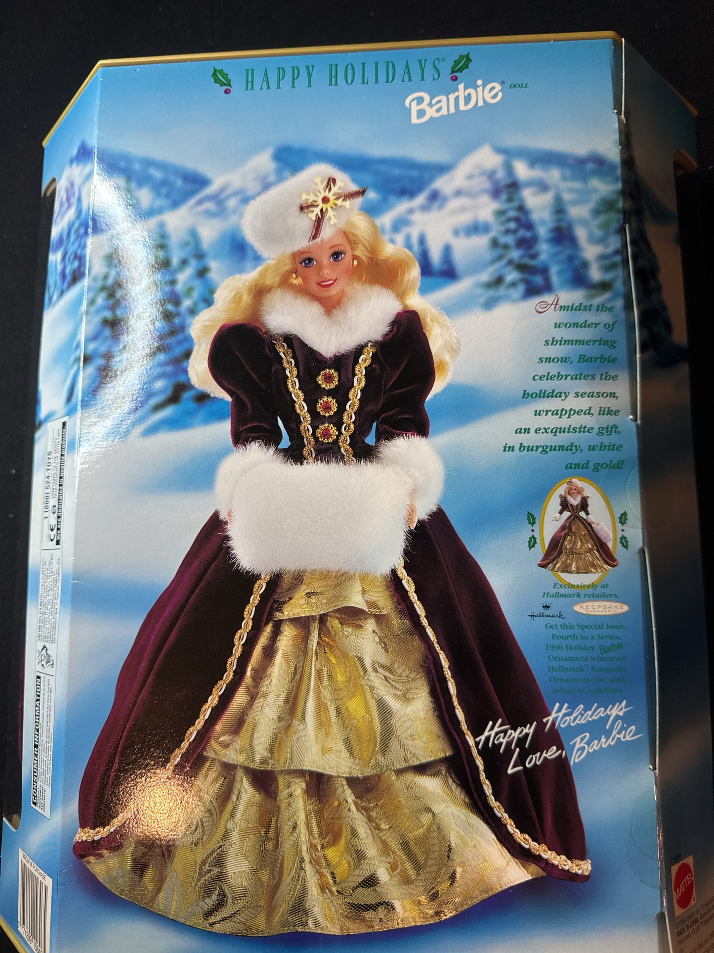 Barbie Happy Holidays Special Edition 1996 Mattel New in Box