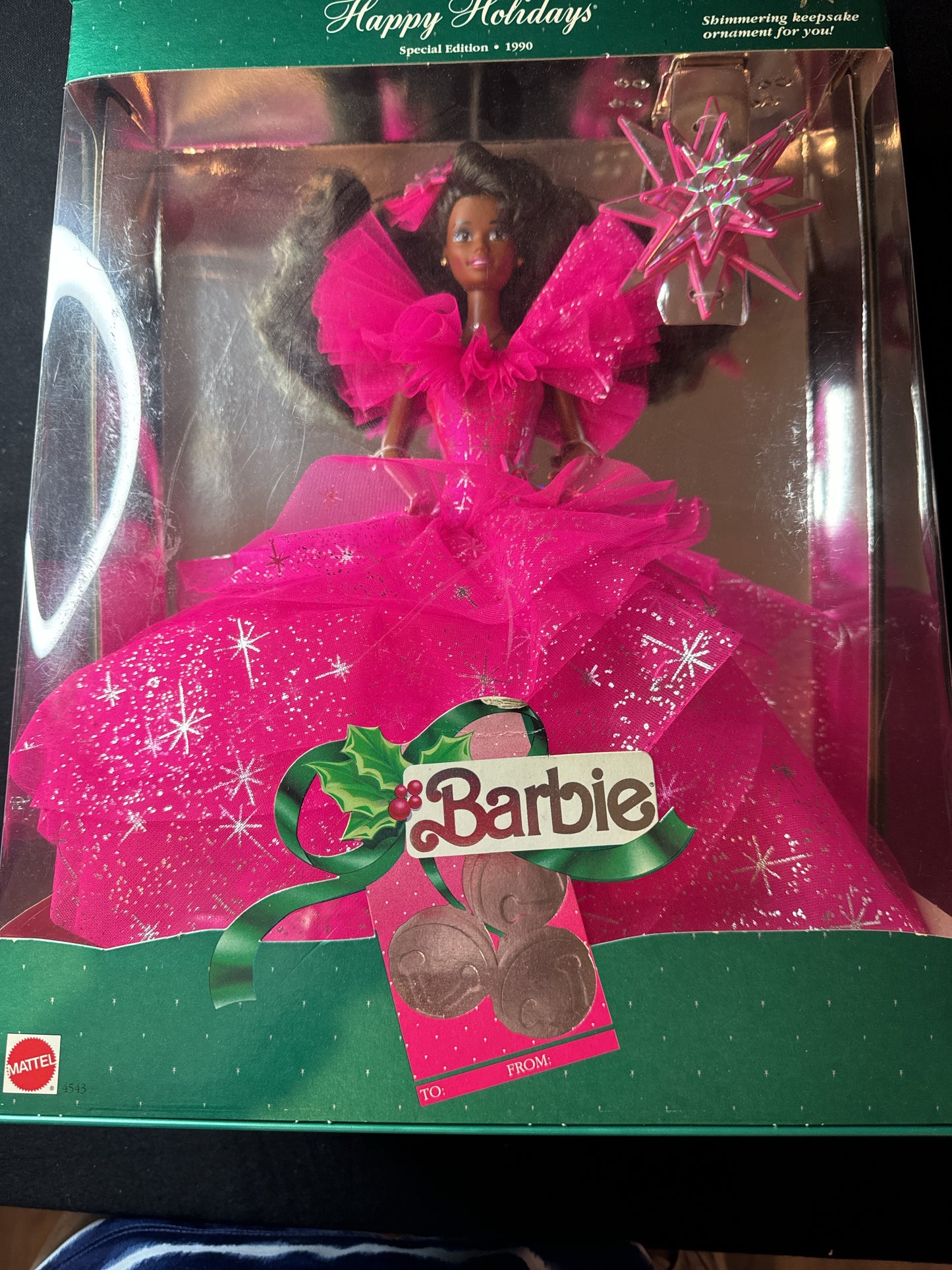 Barbie Happy Holiday 1990 Special Edition Mattel African American Barbie New in Box